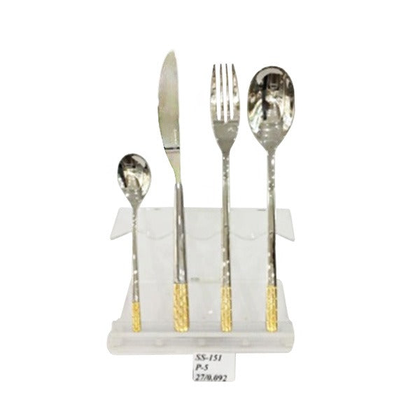 SS151 Cultery Set Block 52Pcs (SG)