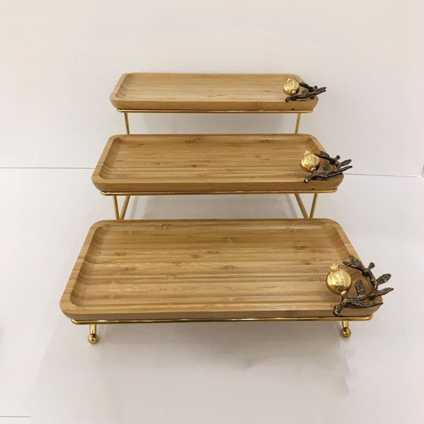 WB1273 3-Teir Pastry-S WD 34x17cm (G)