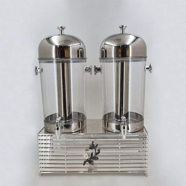 WB1305 2in1 Silvr-FS Juice Dispncr 8 L