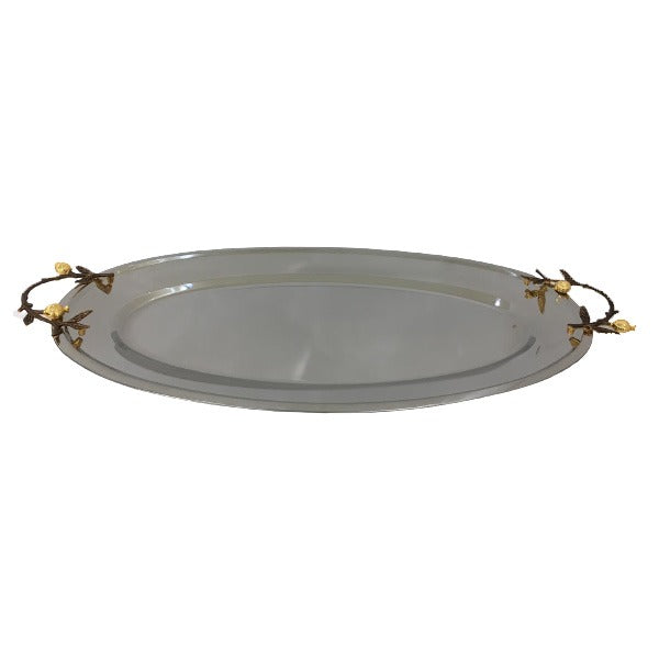 WB980 Oval Tray ORCHID 6c