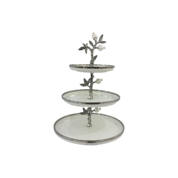 WB985 3Tier Pastry (S)  ORCHID 6c