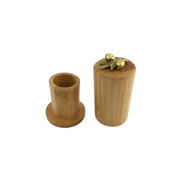 WB537 Wood Toothpick Holder ORCHID