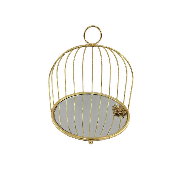 WB828 Single Cage Mirror ORCHID