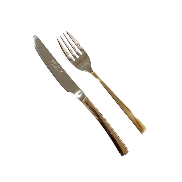 YY101 12Ps Fruit Knife+Fork Alpenburg36