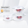 ZHG3T-A 3P Casserole Set 1.0+1.5+2.5L 4c