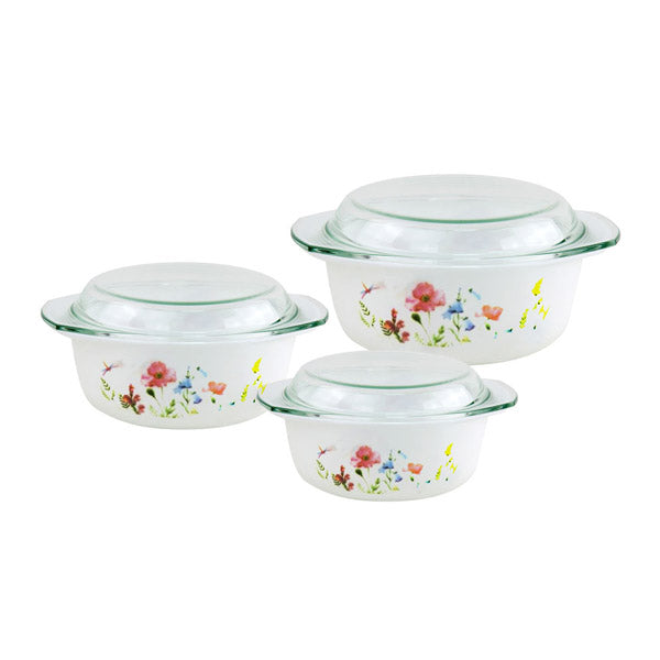 ZHG3T-F 3P Casserole Set 1.0+1.5+2.5L 4c
