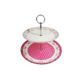 ZP038 2Tier Pastry Pink ANGELA 12c