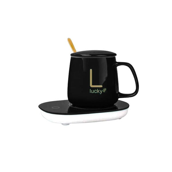 ZQ-011 Electric Tea Cup Warmer Black 30c