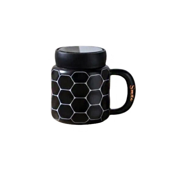 ZQ-047 Hexagon Pattern Mug 60c