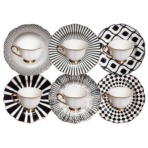 ZQ-076 6Pieces Cup & Saucer