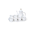 ZQ-149-8 Pcs Tea Set White 8c