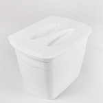 50801-DecoBella Dustbin WCover 24c