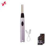 F030 Round Elektro Usb LitGas Lighter