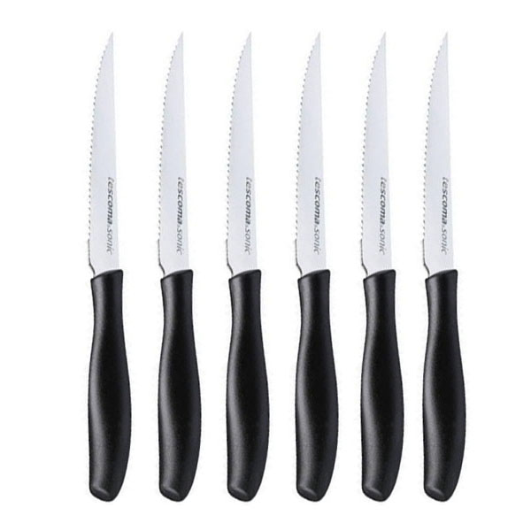 862024 Sonic 10cm Steak Knife Card 6 Piece - Bhojas Collection