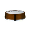 664CH-S 4Ltr Rd Chocolate Silver H-P
