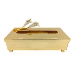 TA2589 G Lily Tissue Box 12c
