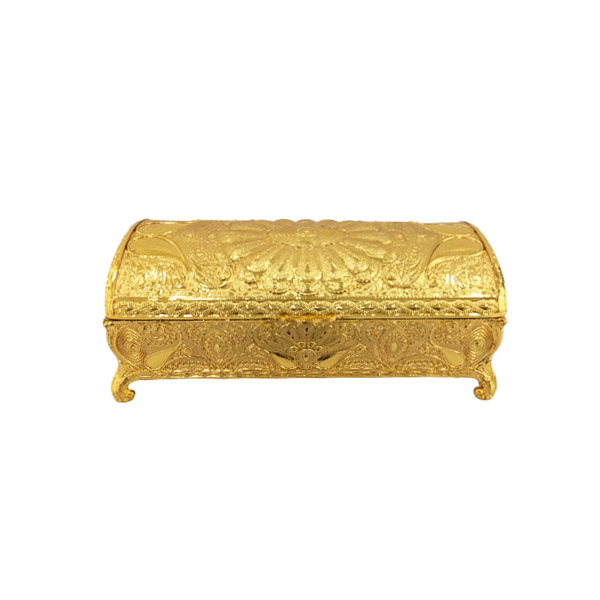 TA1306 Rect Jewellery Box (G) - Bhojas Collection