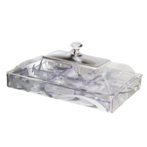 TL0113671 Tliona Rect Candy Box Slvr 6c