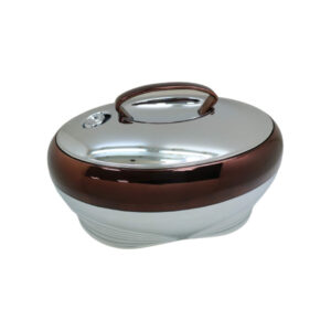175CH-S Chocolate Silver Hotpot 5.0 Liter