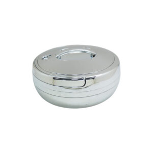 663S/S Round Silver Hotpot 3.0 Liter