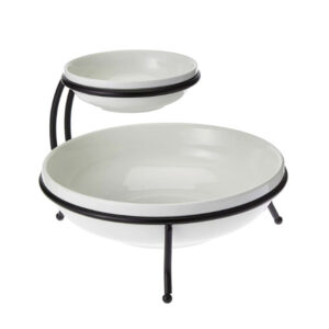 SY4315 Chip & dip Serving Stand
