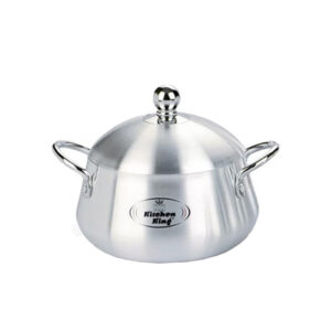 KK15722 Julia Metal Finish Belly Pot 22cm