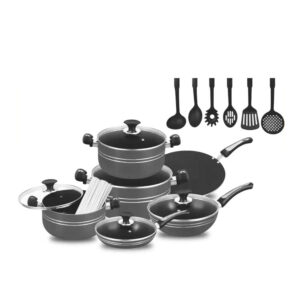 KK7510506 krafto Plus 17 Piece Cook Set Gray