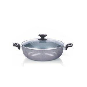 KK9022226 Marble Coating Kadai 26cm