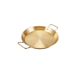 GST1021 22cm Seafood Serving Plate B Gold