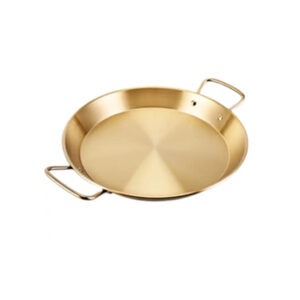 GST1024 28cm Seafood Serving Plate B Gold