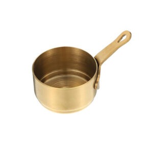 GST1028 125ml Sauce Pan Gold