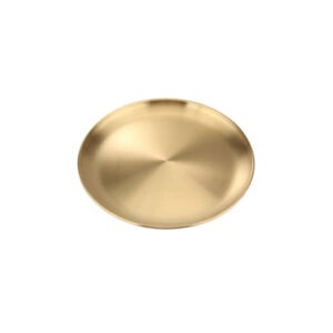 GST1038 26cm Dining Plate Gold