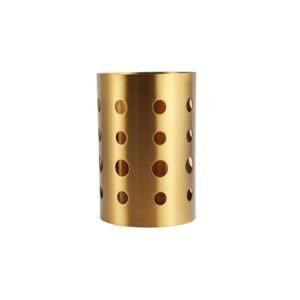 GST1093 Round Chopstick Barrel Gold 10*15cm