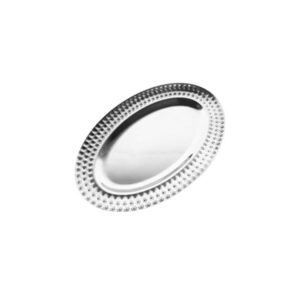 GST2004 Oval Tray 30cm Silver