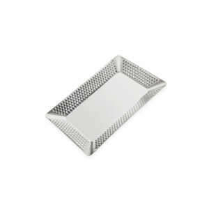 GST2015 Rect Tray 26*16cm Silver