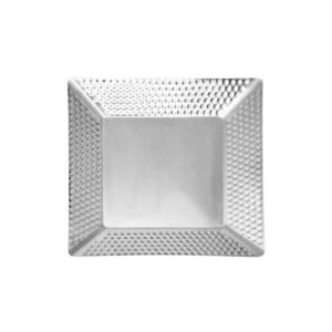 GST2022 Square Tray 18cm Silver