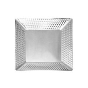 GST2023 Square Tray 20cm Silver