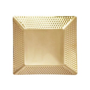 GST2028 Square Tray 22cm Gold