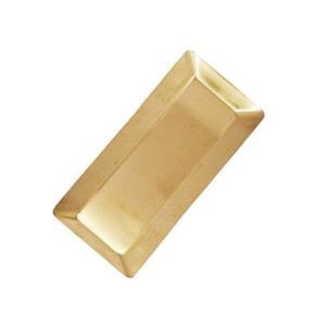 GST2030 Rect Long Tray 12*22cm Gold