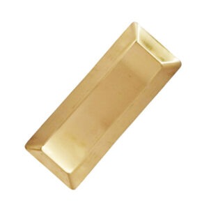 GST2031 Rect Long Tray 12*32cm Gold
