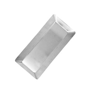 GST2033 Rect Long Tray 12*22cm Silver