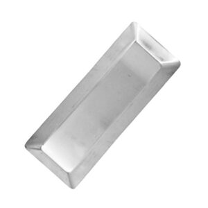 GST2034 Rect Long Tray 12*32cm Silver