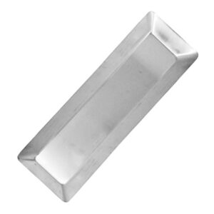 GST2035 Rect Long Tray 12*42cm Silver