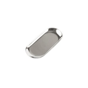 GST2043 Ovl Long Tray 12*32cm Silver