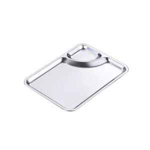 GST2081 Rect Diping-T 24*17cm Silver