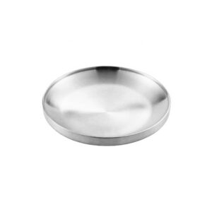 GST2134 Round Fruit Tray 26cm Silver