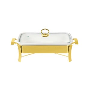 BR0001 Rectangular Dish With Candle Stand