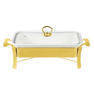 BR0002 Rectangular Dish With Candle Stand