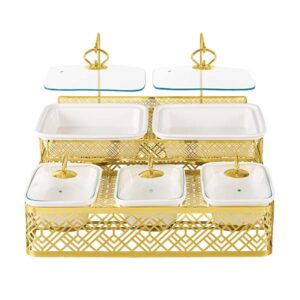 BR0255 5x1 Dish+CANDLE STAND