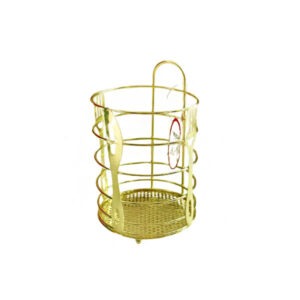 JB-035-G Round Iron Spoon Holder